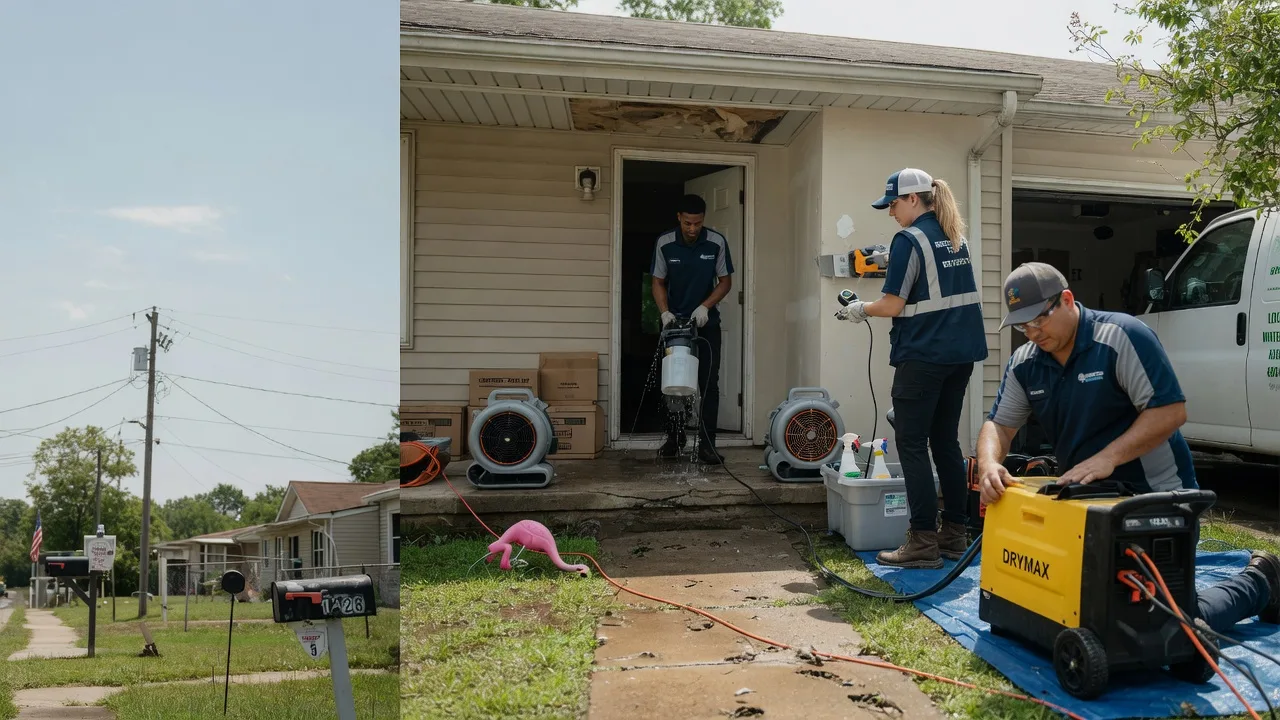 Storm Damage Water Removal in Fisher, IL near me